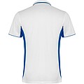 Montmelo short sleeve unisex sports polo, white, size M