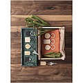 Neta bamboo rectangular keychain