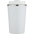 Newport 350 ml double wall vacuum insulated stainless steel tumbler, white