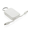 Nexo RCS keychain 2000 mah powerbank with integrated cables
