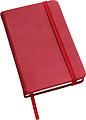 Note book with a soft PU coverOrange