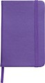 Note book with a soft PU coverPurple
