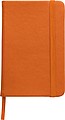 Notebook with a soft PU coverOrange