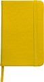 Notebook with a soft PU coverYellow