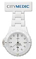 Nurse watch, white