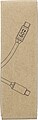 Nylon charging cable 100W Gerd, light grey