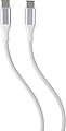 Nylon charging cable Jacob, white