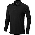 Oakville long sleeve mens polo