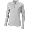 Oakville long sleeve womens polo