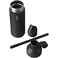 Ocean Bottle GO 500 ml vacuum insulated water bottle, obsidian black