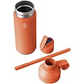 Ocean Bottle GO 500 ml vacuum insulated water bottle, sun orange