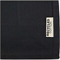 Odessa 220 g/m2 GRS recycled cotton mini gusset tote bag 9L, black
