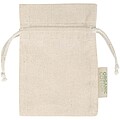Odisha 140 g/m2 OCS organic gift bag - 15 x 10 cm, natural