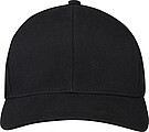 Opal 6 panel Aware™ recycled cap, solid black