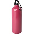 Oregon 750 ml RCS certified single wall stainless steel water bottle with carabiner, magenta