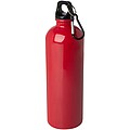 Oregon 750 ml RCS certified single wall stainless steel water bottle with carabiner, red