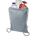 Oregon Blend 140 g/m2 GRS recycled drawstring bag 5L, grey