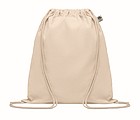 Organic cotton drawstring bag