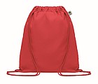 Organic cotton drawstring bag