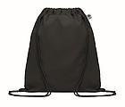Organic cotton drawstring bag