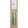 Originalhome Eden diagonal candles - set of 3, heather green