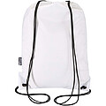 Oriole RPET drawstring bag with zipped front pocket 5L