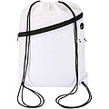 Oriole RPET drawstring bag with zipped front pocket 5L
