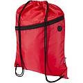 Oriole RPET drawstring bag with zipped front pocket 5L