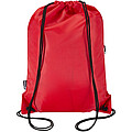 Oriole RPET drawstring bag with zipped front pocket 5L