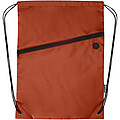 Oriole RPET drawstring bag with zipped front pocket 5L