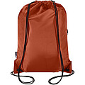 Oriole RPET drawstring bag with zipped front pocket 5L