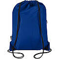 Oriole RPET drawstring bag with zipped front pocket 5L