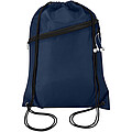 Oriole RPET drawstring bag with zipped front pocket 5L