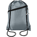 Oriole RPET drawstring bag with zipped front pocket 5L