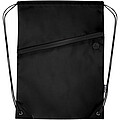 Oriole RPET drawstring bag with zipped front pocket 5L