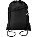 Oriole RPET drawstring bag with zipped front pocket 5L