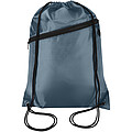 Oriole RPET drawstring bag with zipped front pocket 5L