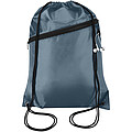 Oriole RPET drawstring bag with zipped front pocket 5L