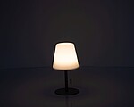Outdoor lamp with color change, white