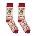 Pair of Christmas socks L, beige