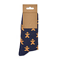 Pair of Christmas socks L, blue