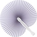 Paper hand held fan Dylan