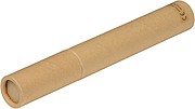 Paperboard quiver with 7 pencils, brown