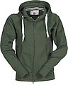 PAYPER DALLAS+ LADY sweatshirt, dark green, M