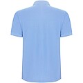 Pegaso Premium short sleeve kids polo, sky blue