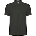 Pegaso Premium short sleeve mens polo, dark lead