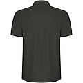 Pegaso Premium short sleeve mens polo, dark lead