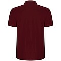 Pegaso Premium short sleeve mens polo, garnet