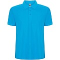 Pegaso Premium short sleeve mens polo, turquois