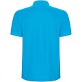 Pegaso Premium short sleeve mens polo, turquois